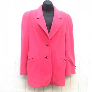 Vintage 80’s wool and cashmere coat